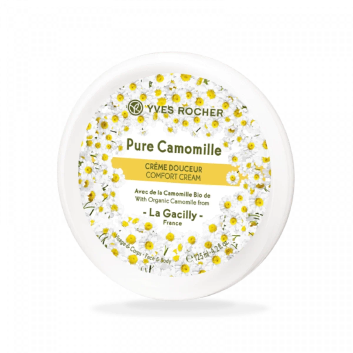 YVES ROCHER PURE CALMILLE 2 CARE CRME DOUCEURVISAGE & CORPS PURE CAMOM