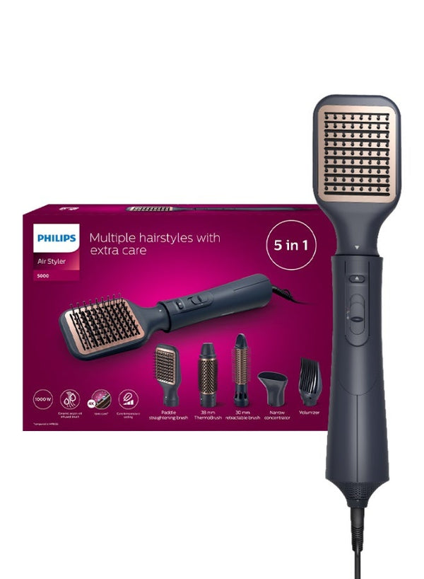 جهاز تصفيف الشعر 5000 Series Air Styler BHA530/03 باللون الأسود