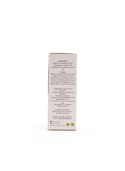 Raw African Hair Follicle Booster Oil