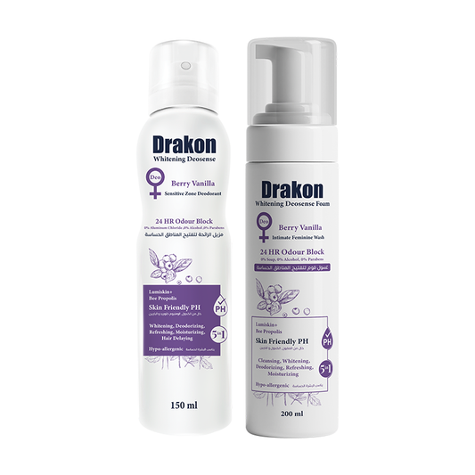 Drakon Deosense spray + foam (Berry vanilia)