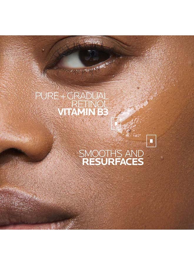 Retinol B3 Face Serum With Vitamin B3; Anti-Aging Face Serum For Lines, Wrinkles & Premature Sun Damage To Regenerate & Resurface Skin clear 30ml