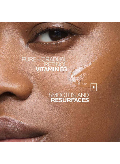 Retinol B3 Face Serum With Vitamin B3; Anti-Aging Face Serum For Lines, Wrinkles & Premature Sun Damage To Regenerate & Resurface Skin clear 30ml