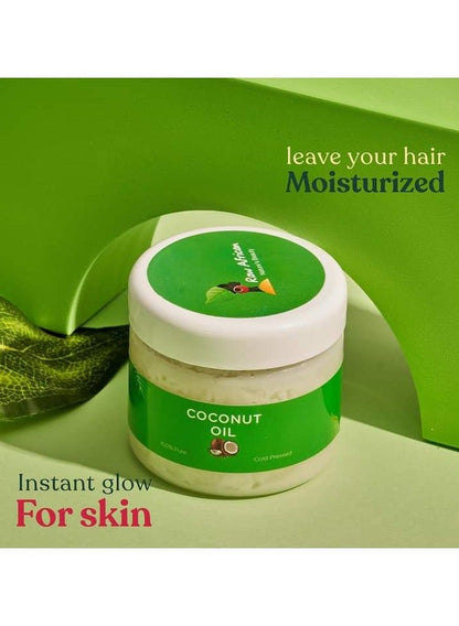 Raw African Face & Hair Oil Coconut - 200 Ml (Packaging may vary)