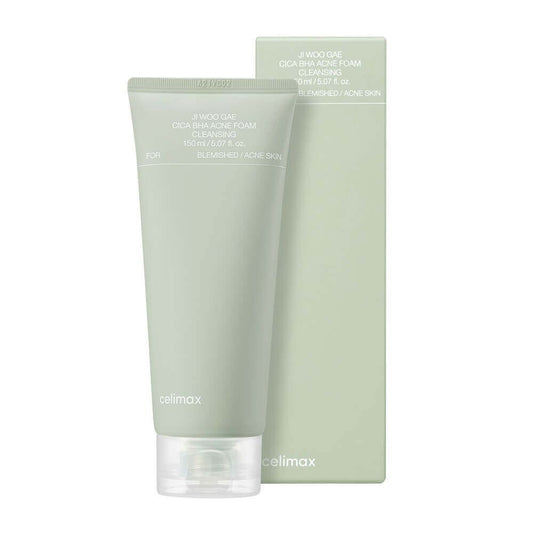 CELIMAX Ji Woo Gae Cica BHA Acne Foam Cleansing 150ml
