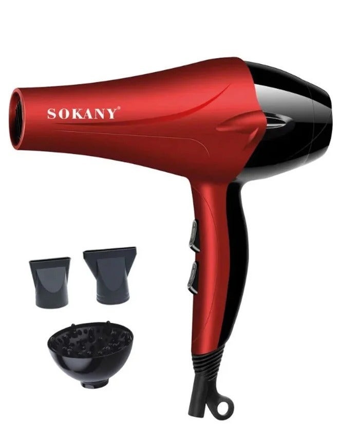 sokany SK-2211N Professional Hair Dryer 2400W + Diffuser