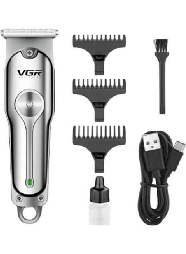ماكينة حلاقة كهربائية للرجال VGR V-071، فضي