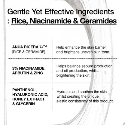 Anua 7 Rice Ceramide Hydrating Barrier Serum - 50Ml