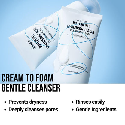 JUMISO Waterfull Hyaluronic Acid Cleansing Foam 150ml