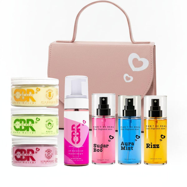 Bride Essentials Set for Honeymoon &amp; Newlyweds \u2013 Body Butter (3 Flavors), Fragrance Mist (3 Scents) &amp; Feminine Cleansing Foam \u2013 Bridal Self-Care Gift Set