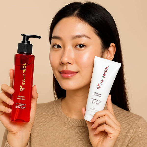 Vita-Kyeol Hydra Balance Set by Vitali Cosmetics | Gentle Balancing Cleanser + HydraSoft Moisturizer for Restored Comfort, Softness, Hydration, and Healthy Skin Using Advanced YouriPure Technology
