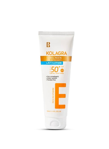 Kolagra Sun Lotion Spf50+ White 120ml