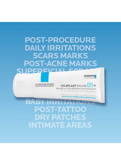 Cicaplast Baume B5+ Ultra Repairing Multi-Purpose Moisturizer Soothing and Reapairing Balm; For Dry, Damanged, Irritiated and Sensitive Skin for Whole Family, including Babies 100ML