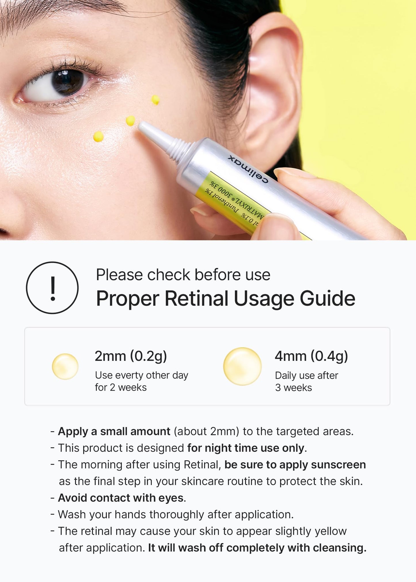 celimax مجموعة معزز شد البشرة فيتا أيه ريتينال شوت الثنائية 15 مل × 2 | بالريتينال 0.1%، وماتريكسيل 3%، ومقلل المسام، لتقليل التجاعيد والخطوط الدقيقة، وشد البشرة