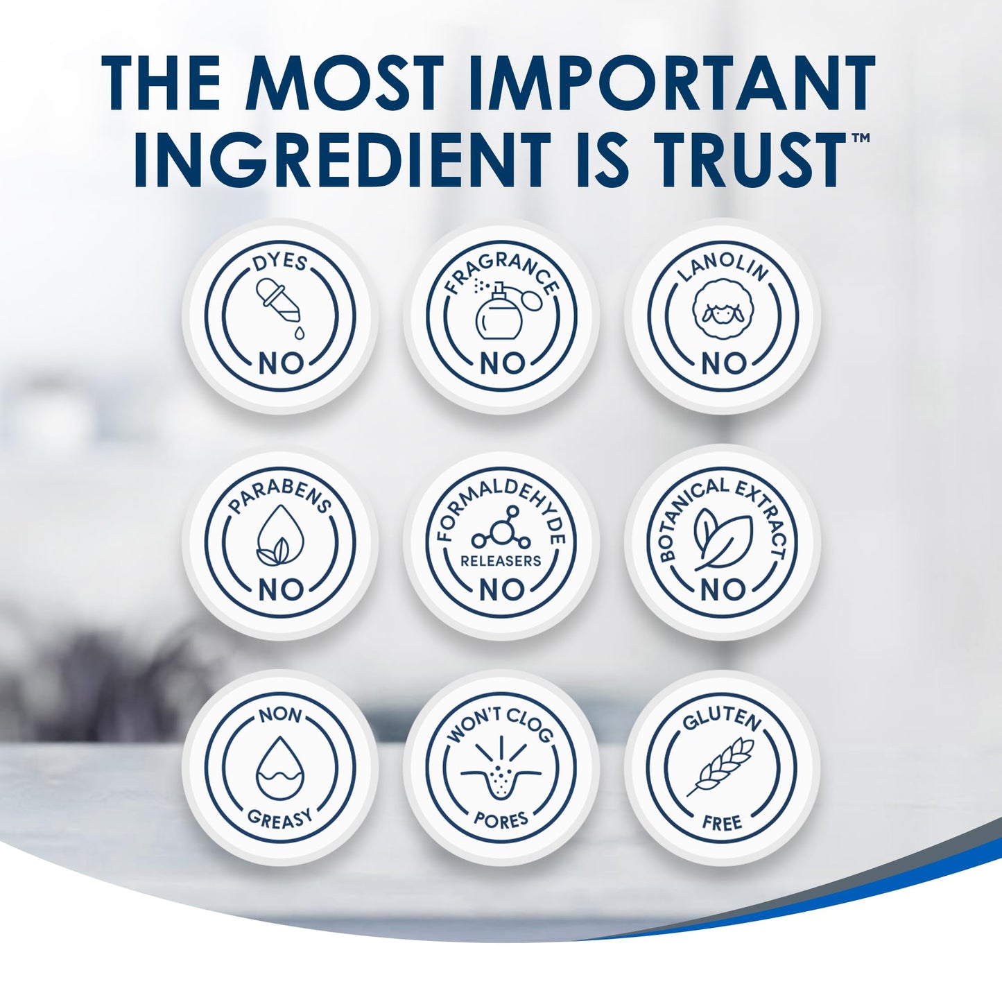 كريم ترطيب الوجه اليومي من Vanicream مع السيراميد وحمض الهيالورونيك - تركيبة خالية من مهيجات البشرة الشائعة لمن لديهم بشرة حساسة، 3 أونصة سائلة (عبوة من قطعة واحدة)