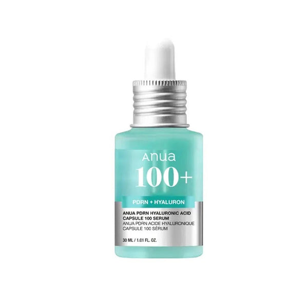 ANUA-FACESERUM-30ml-KR-W-PDRN + HYALURONIC ACID CAPSULE 100
