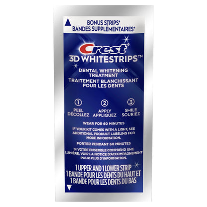 Crest Teeth Whitening Strips, Crest 3D Whitestrips Professional Effects, Enamel Safe Teeth Whitening Kit, 22 Treatments (44 Strips), Professional-Level Whitening, 19 Levels Whiter