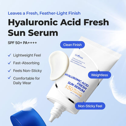 ISNTEE Hyaluronic Acid Fresh Sun Serum 50ml