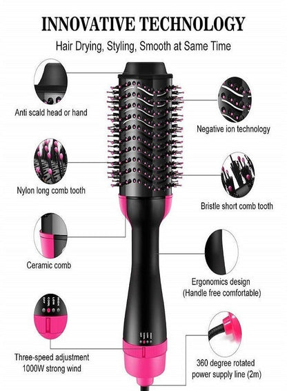Hair Dryer and Volumizer – Fast Drying with Volume and Smooth Styling