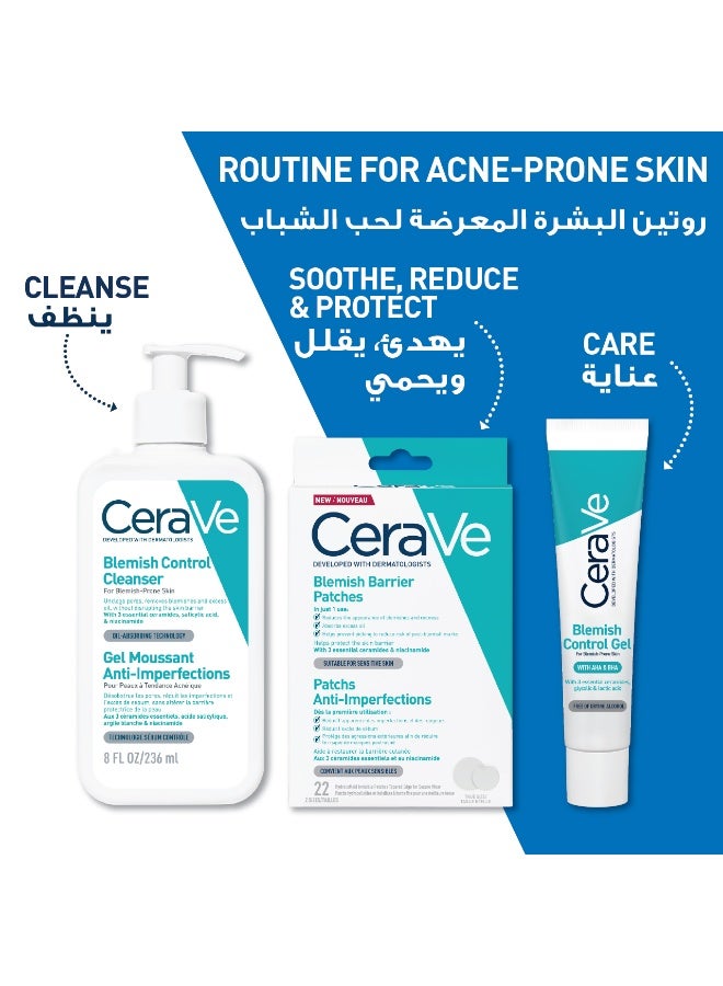 Blemish Control Face Cleanser With 2% Salicylic Acid & Niacinamide For Acne & Blemish Prone Skin 236ml