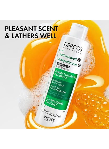 Dercos Anti Dandruff Shampoo For Normal To Oily Hair For Men & Women 200ml