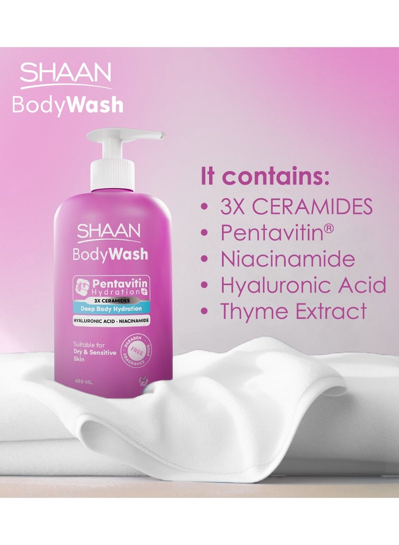 SHAAN Hydrating Body Wash 480 Ml