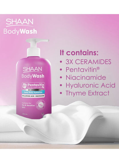 SHAAN Hydrating Body Wash 480 Ml