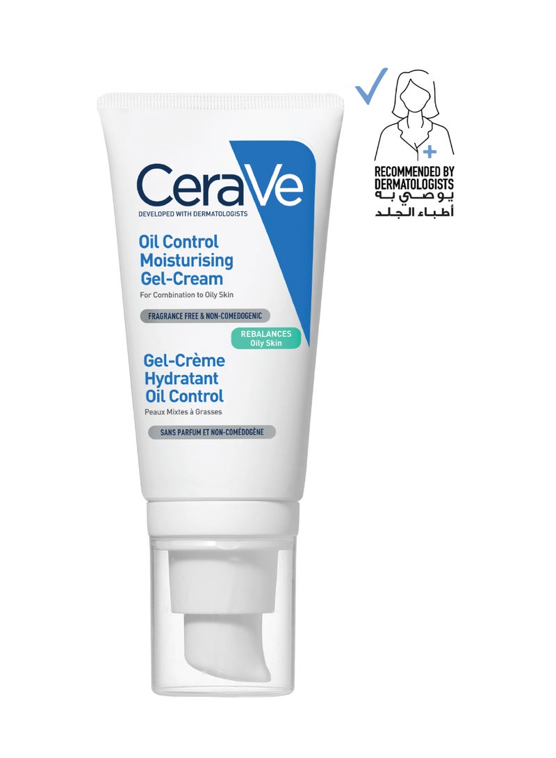 Oil Control Moisturising Gel-Cream For Oily Skin 52ml