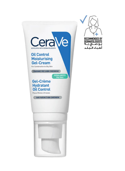 Oil Control Moisturising Gel-Cream For Oily Skin 52ml