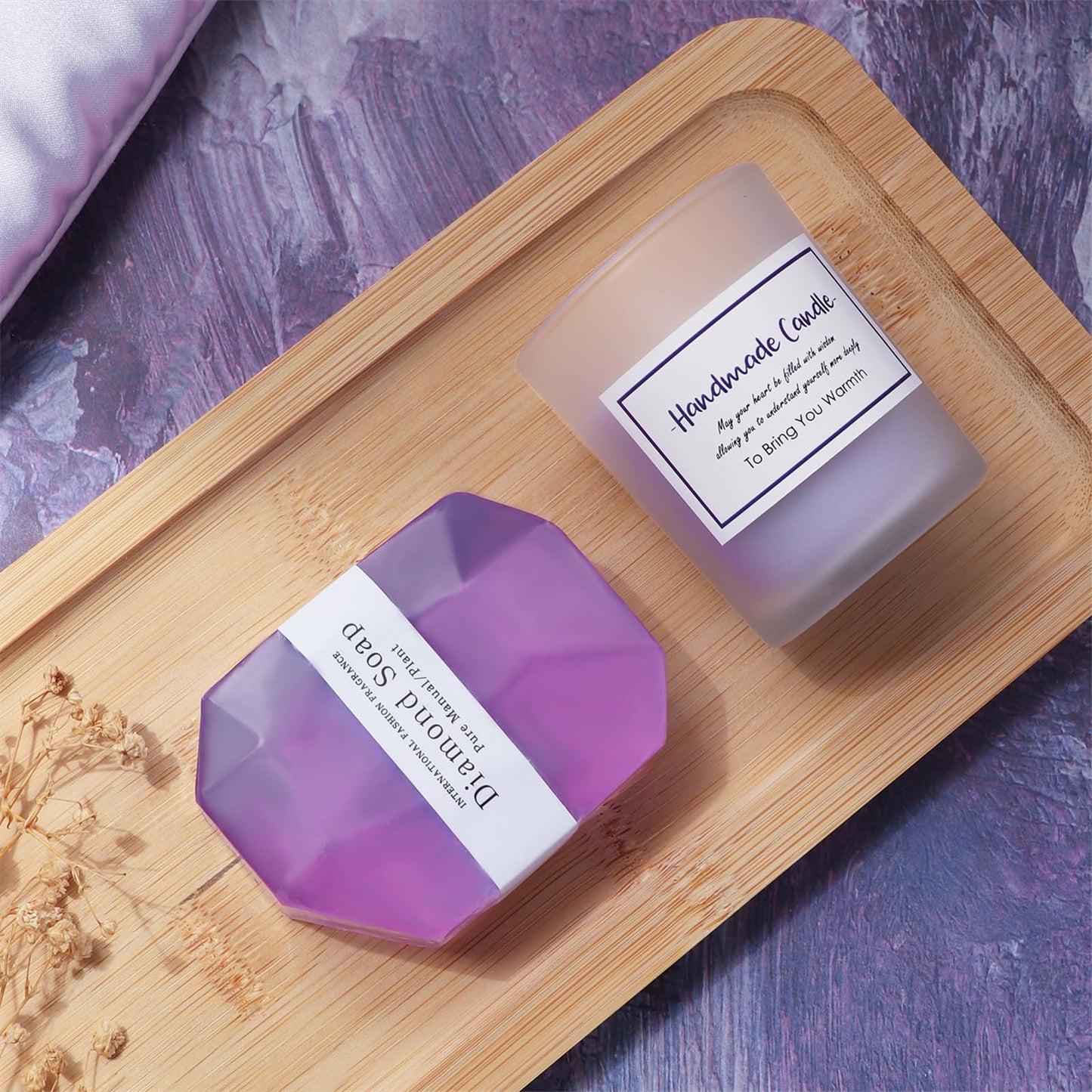 Joyzzz Spa Gift Set for Women, 7 PCS Lavender Self Care Spa Gifts, Bath Gift Set with Gift Box, Relaxation Spa Gift Set, Luxury Birthday Spa Gift Set for Mom, Wife, Sister, Best Friend