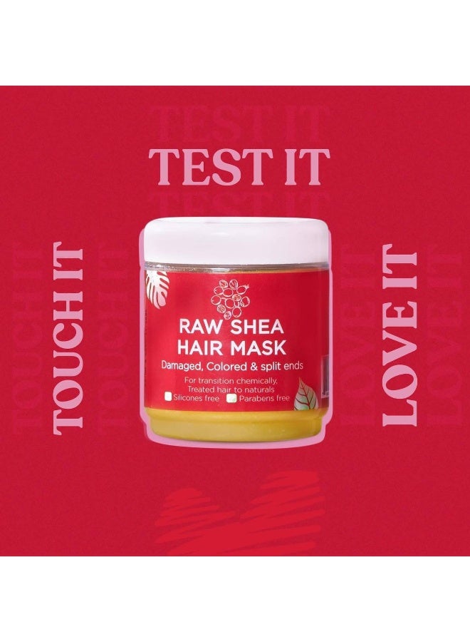 Raw African  Raw Shea Hair Mask 250 GM (Packaging may vary)
