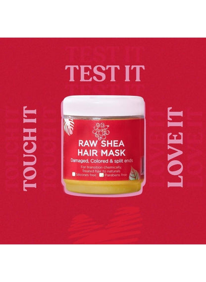 Raw African  Raw Shea Hair Mask 250 GM (Packaging may vary)