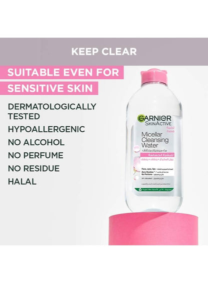 Micellar Water Face Cleanser And Daily Makeup Remover Clear