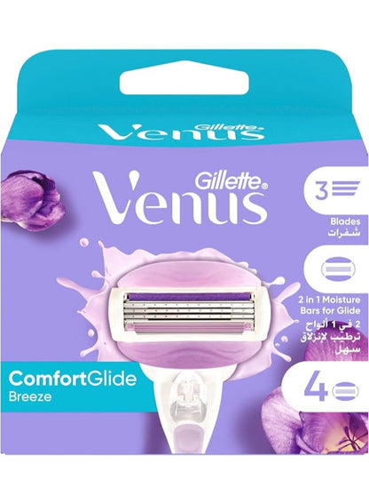 Gillete Venus Comfortglide Breeze Blades x4