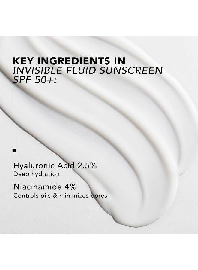 Dermaelle UV Defense SPF 50 Invisible Fluid Sunscreen - 60ml