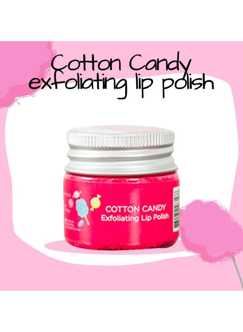 Raw African Lip Polish Exfoliating Cotton Candy 30g