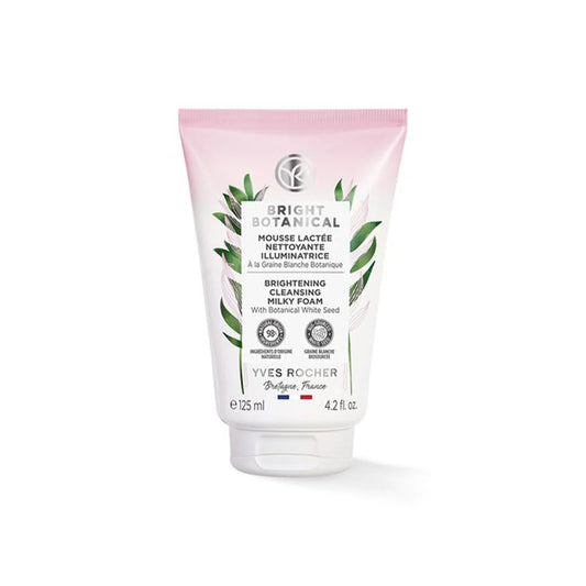 YVES ROCHER BRIGHTENING CLEANSING MILKY FOAM 125ML