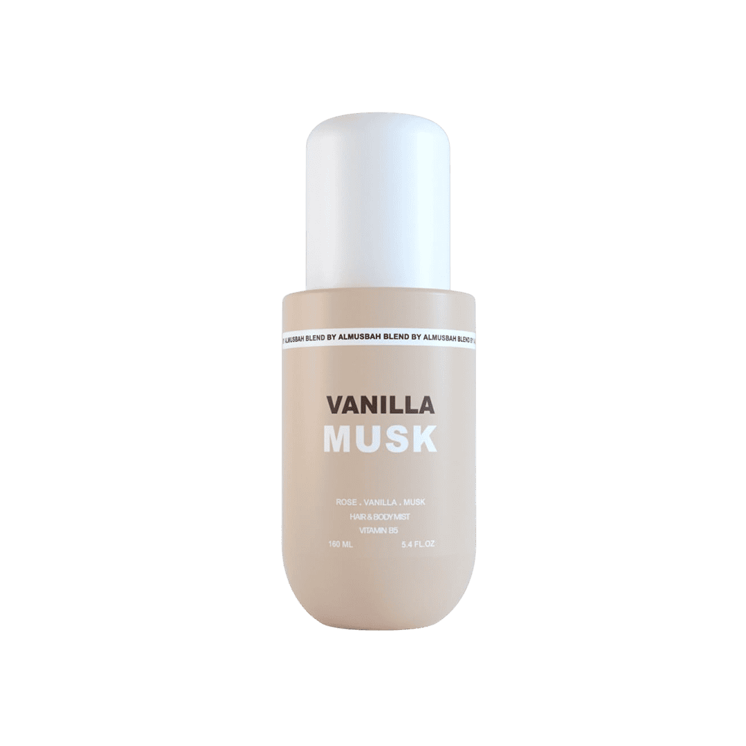 Al Musbah Blend Vanilla Musk Hair & Body Mist - 160ml