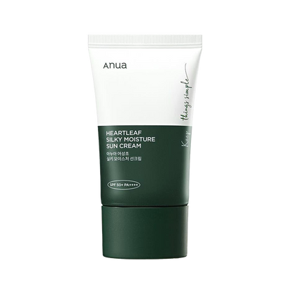 Heartleaf Silky Moisture Sun Cream