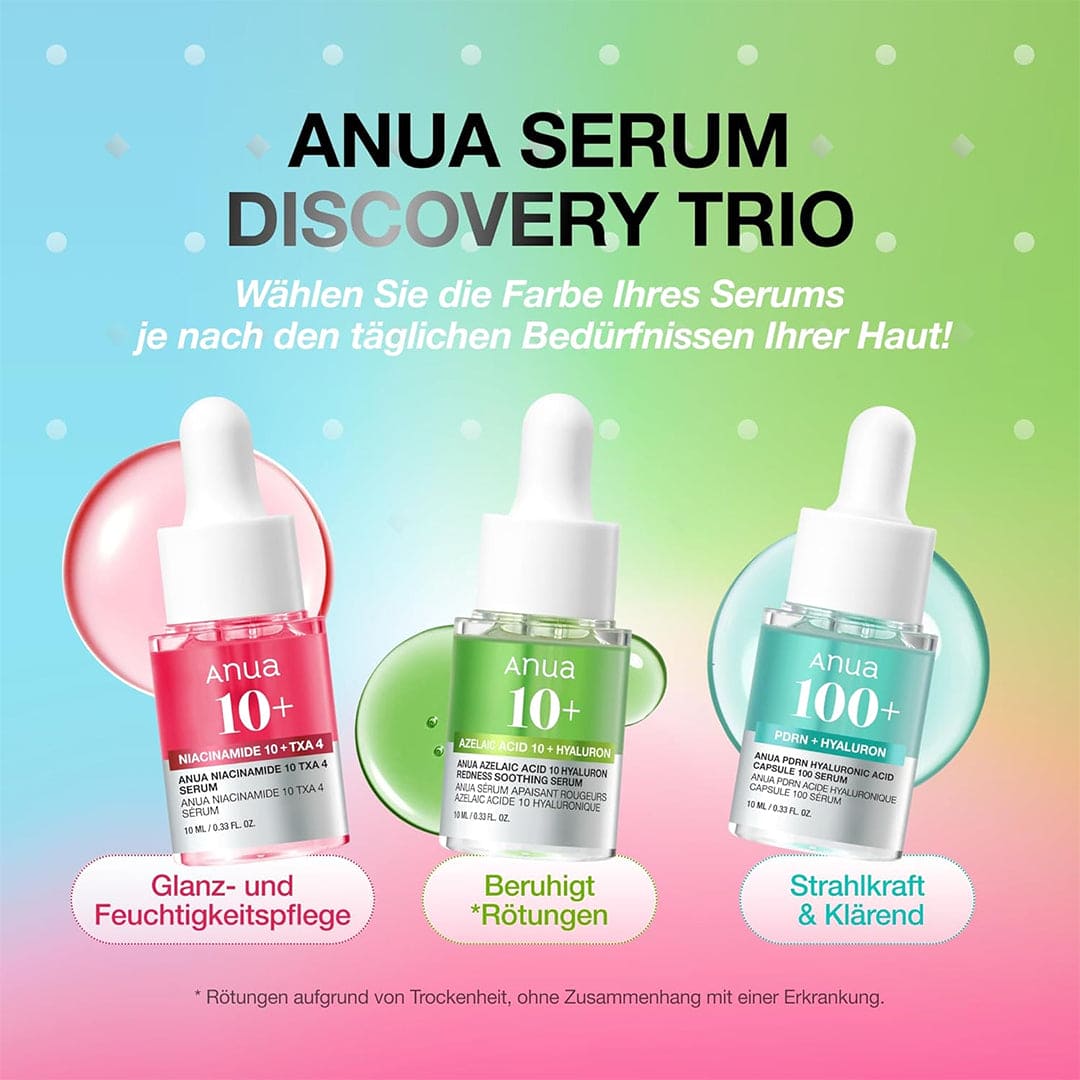 Anua × Yesstyle Serum Mini Trio Set