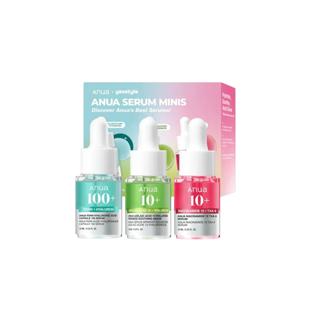 Anua × Yesstyle Serum Mini Trio Set