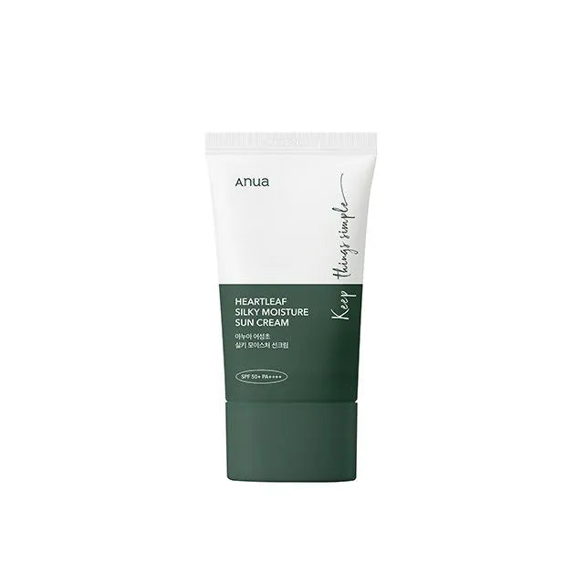 Anua Heartleaf Silky Moisture Sun Cream