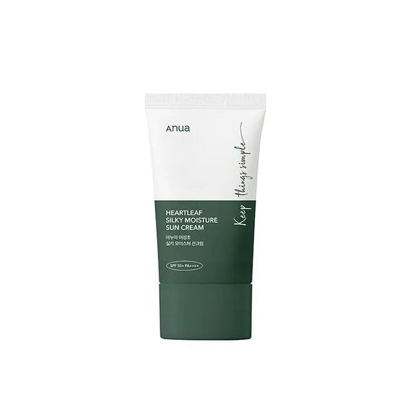 Anua Heartleaf Silky Moisture Sun Cream