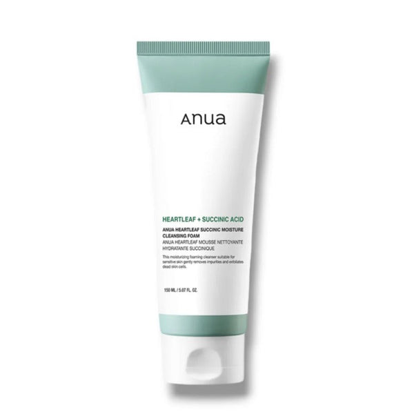 Anua Heartleaf Succinic Cleansing Foam