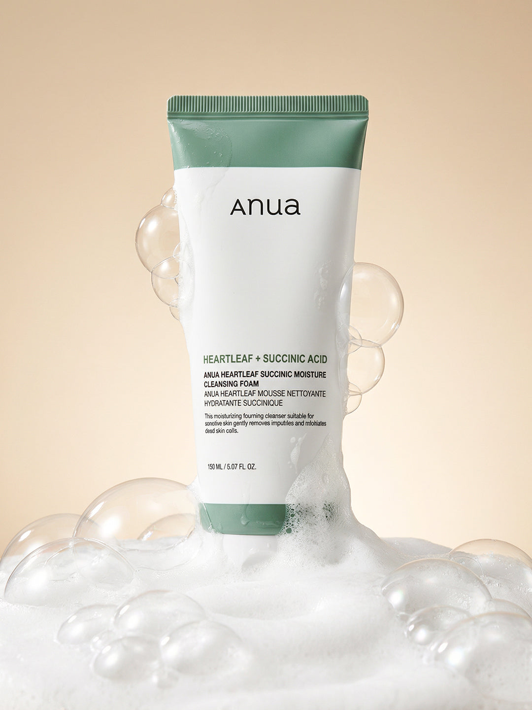 Anua Heartleaf Succinic Cleansing Foam