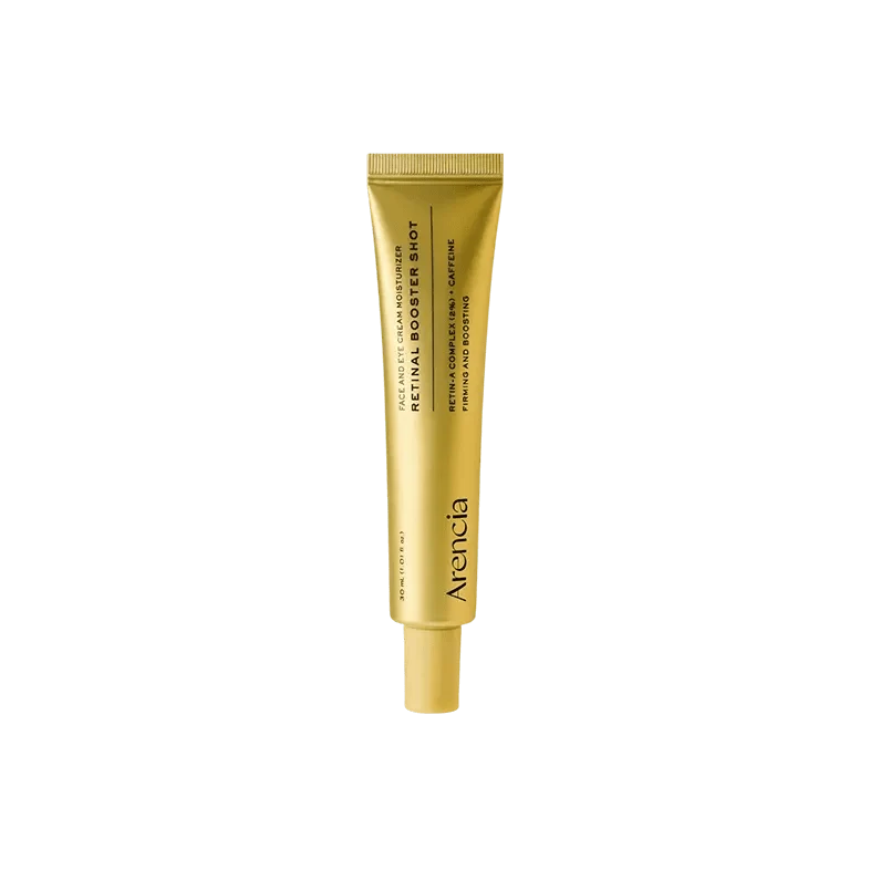 Arencia Face And Eye Cream Moisturizer Retinal Booster Shot