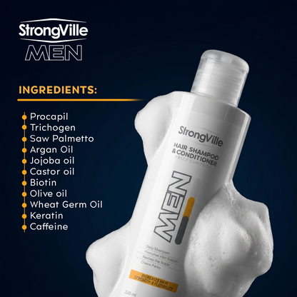 Strongville Men Shampoo & Conditioner 220 ml