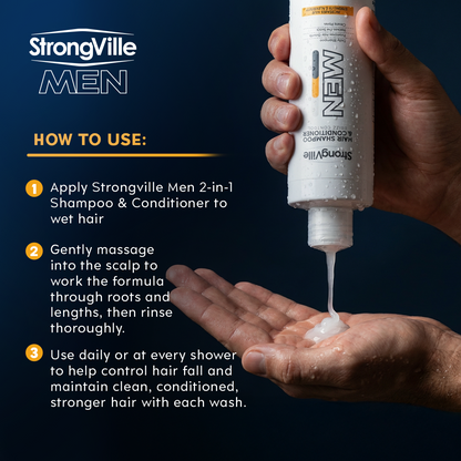 Strongville Men Shampoo & Conditioner 220 ml
