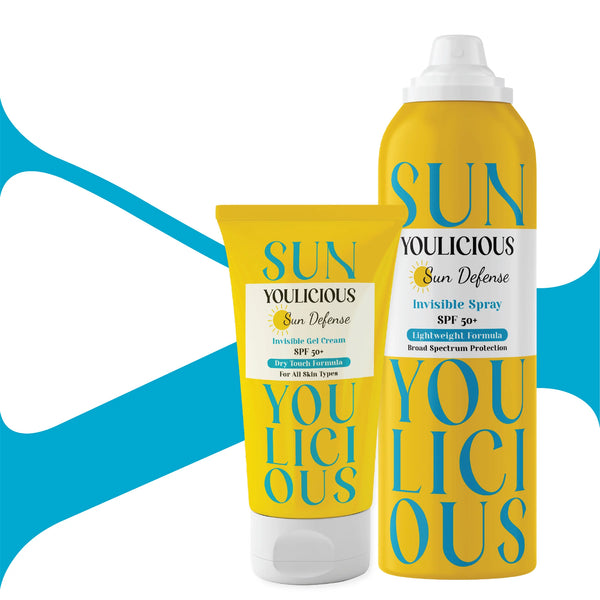 عرض Youlicious Sun Defense Invisible gel cream +invisible spray
