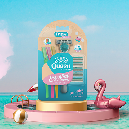 Essentials Pack with Moisturizer Strip for Sensitive Skin