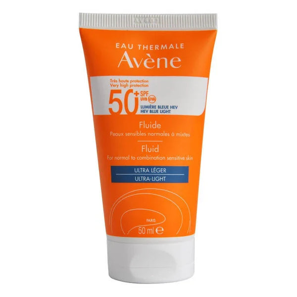 أفين سائل واقي شمس SPF 50+ بحجم 50 مل